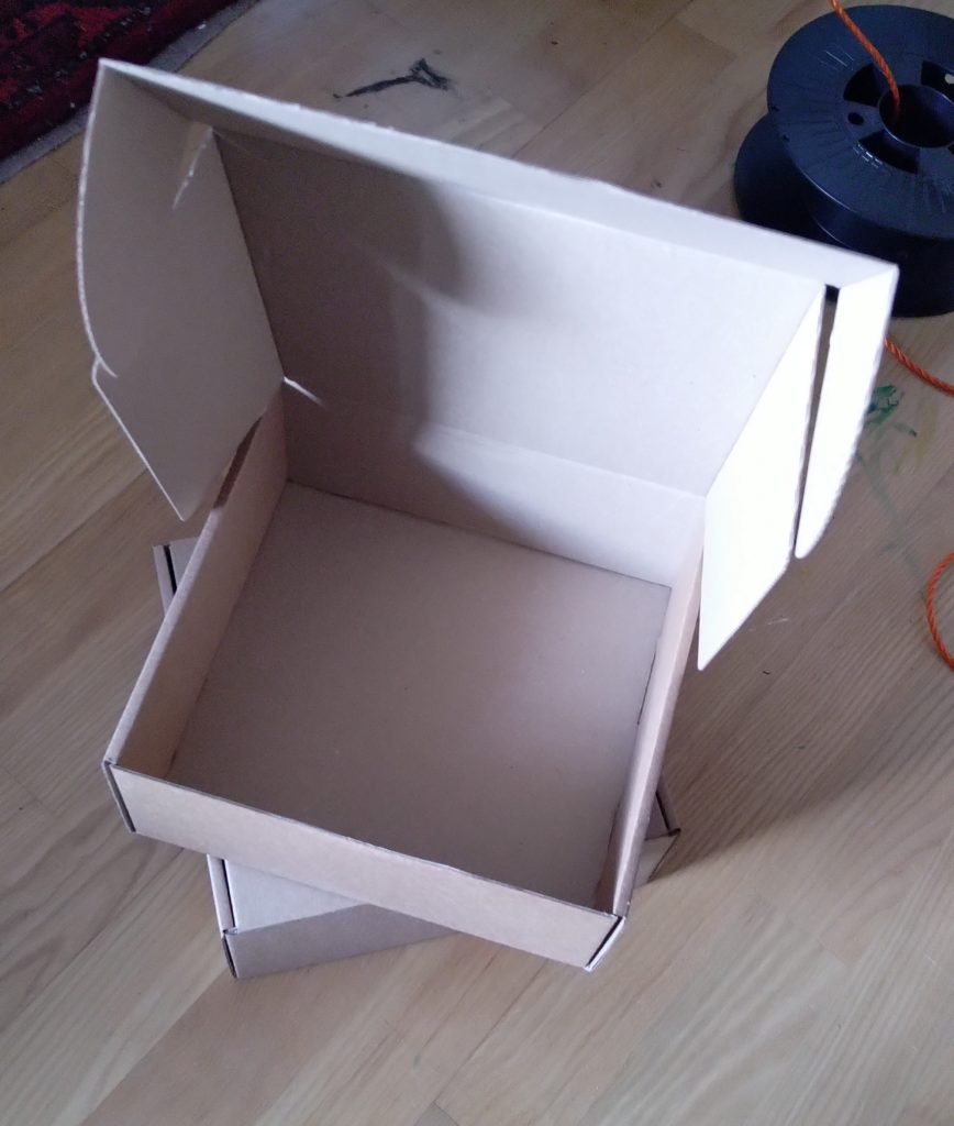 cardboard view screen material